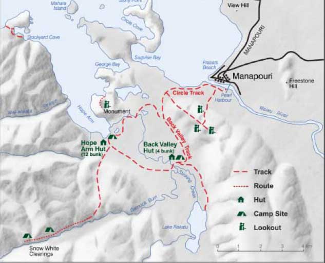 Manipouri Track Map