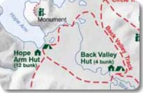 Manapouri Track Map