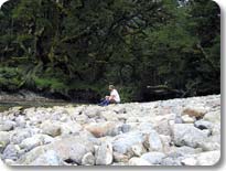 Sitting Along The Spey River
